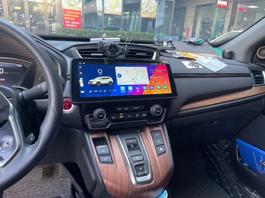 Android 12.3 inch For Honda CRV 2017-2021with Car radio Android Multimedia Player Car GPS Navigation Car DVD Player