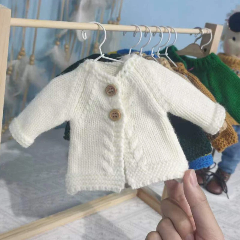 Handmade doll cute figure change clothes sweater clothing knitted top