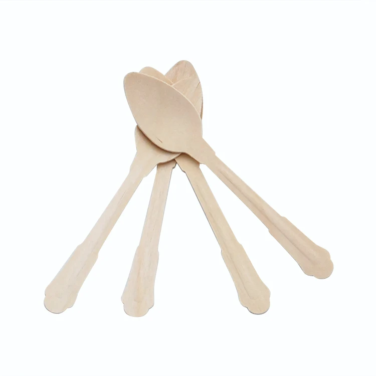 Factory Direct Sale Safe Hygienic Custom Honey Wooden Spoon For Baby Use