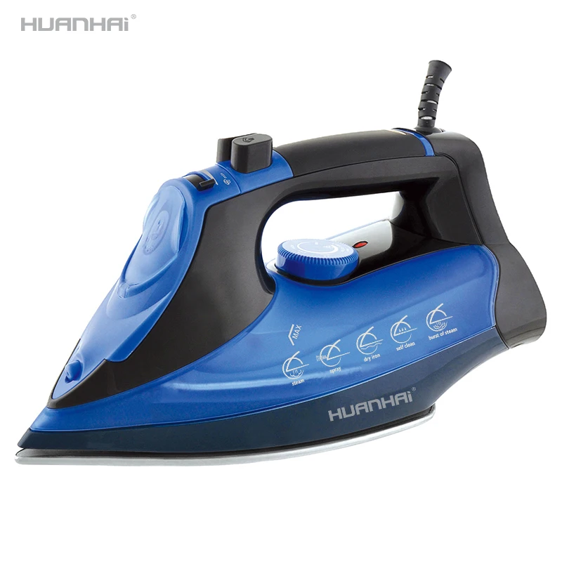 Ningbo Huanhai Electric iron intelligent temperature control pressurized flat ironing spray two-in-one steam handheld household