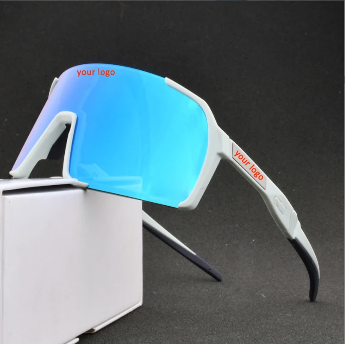 2022 Polarized UV 400 Men Custom Logo Outdoor photochromic bike mountain sunglasses sport sun glasses