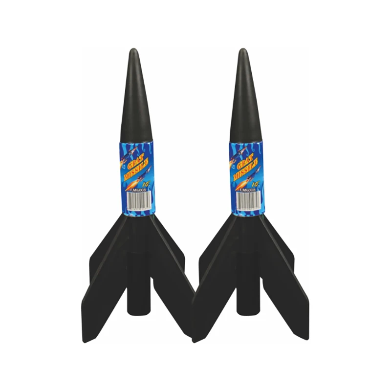 OMG Pyro sky rockets outdoor fireworks 10' missile flight with a colorful break