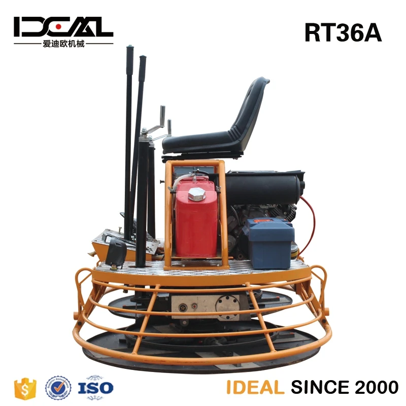  GX690 36 'ездить на шпатель 22hp бензиновый двигатель Вождение бетонный машина ездить для