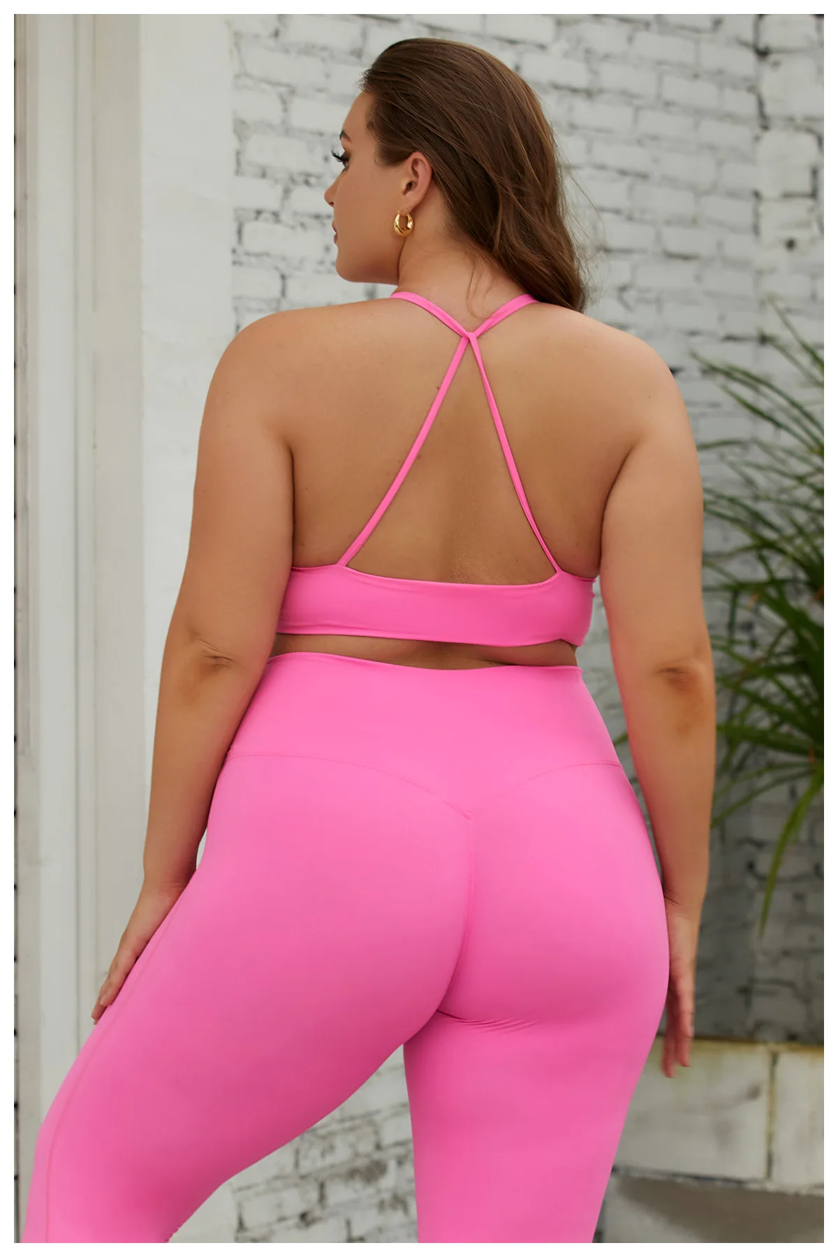 Most popular in Fashion Sportswear Plus Size Gym Fitness Sets Sportsbra High Waist Leggings Women Workout 2Pieces Yoga Set
