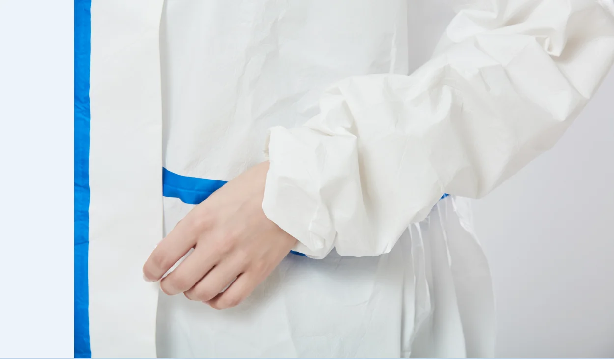 Popular China Professional Manufacture Medical Disposable Protective Coverall For Safety