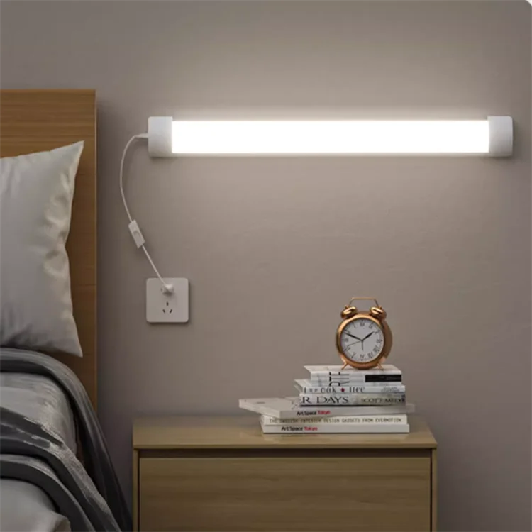 warm white Tri-proof tube batten IP65 waterproof plastic tri-proof ip65 tri proof batten fixture tunable led tube light