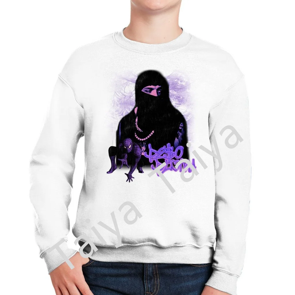 2024 Peso Pluma spider Crewneck Tour Unisex Heavy Blend Hooded Sweatshirt