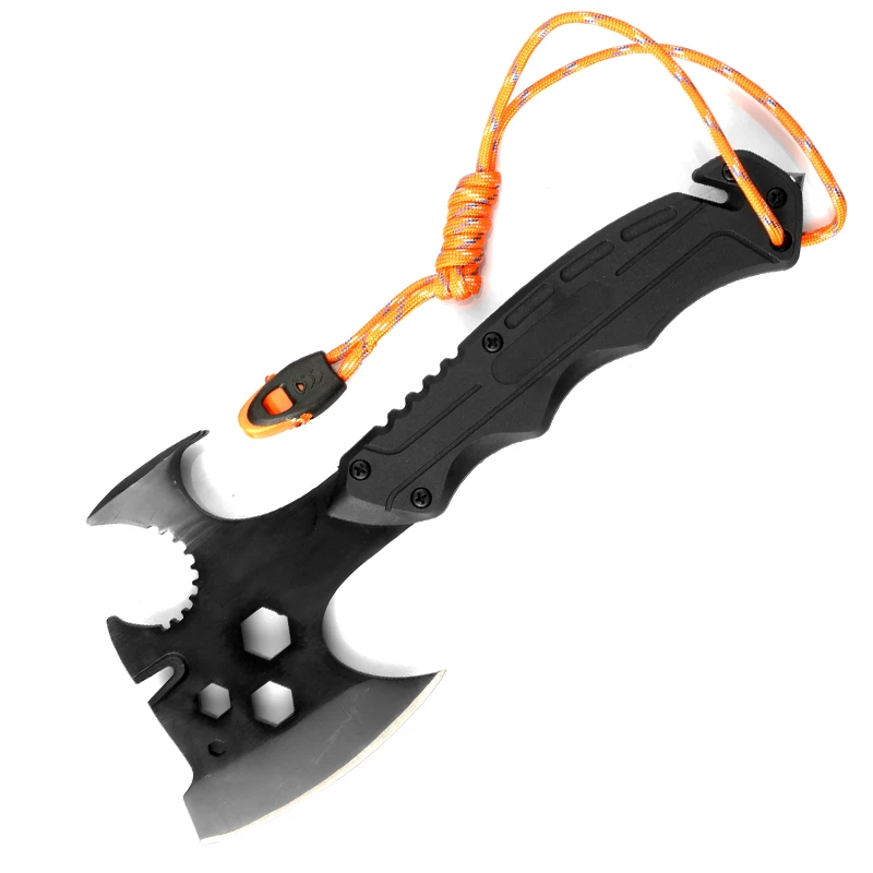 2022 New Design Stainless Steel Half Tang multifunctional Axes Outdoor Survival Camping Hatchet