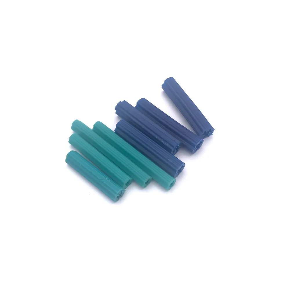 Green Wall Screw Expanding Plastic Screw Anchors