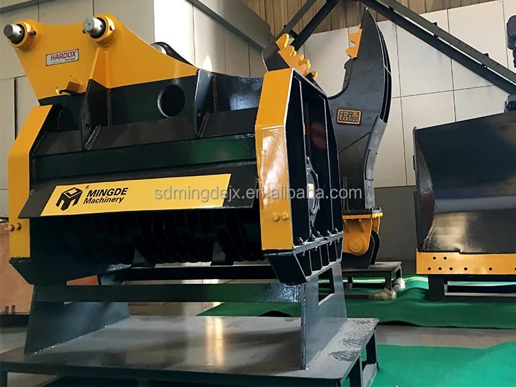 MONDE 5-30Ton экскаватор супер дерева измельчители Chipper щетка филиал дробилка