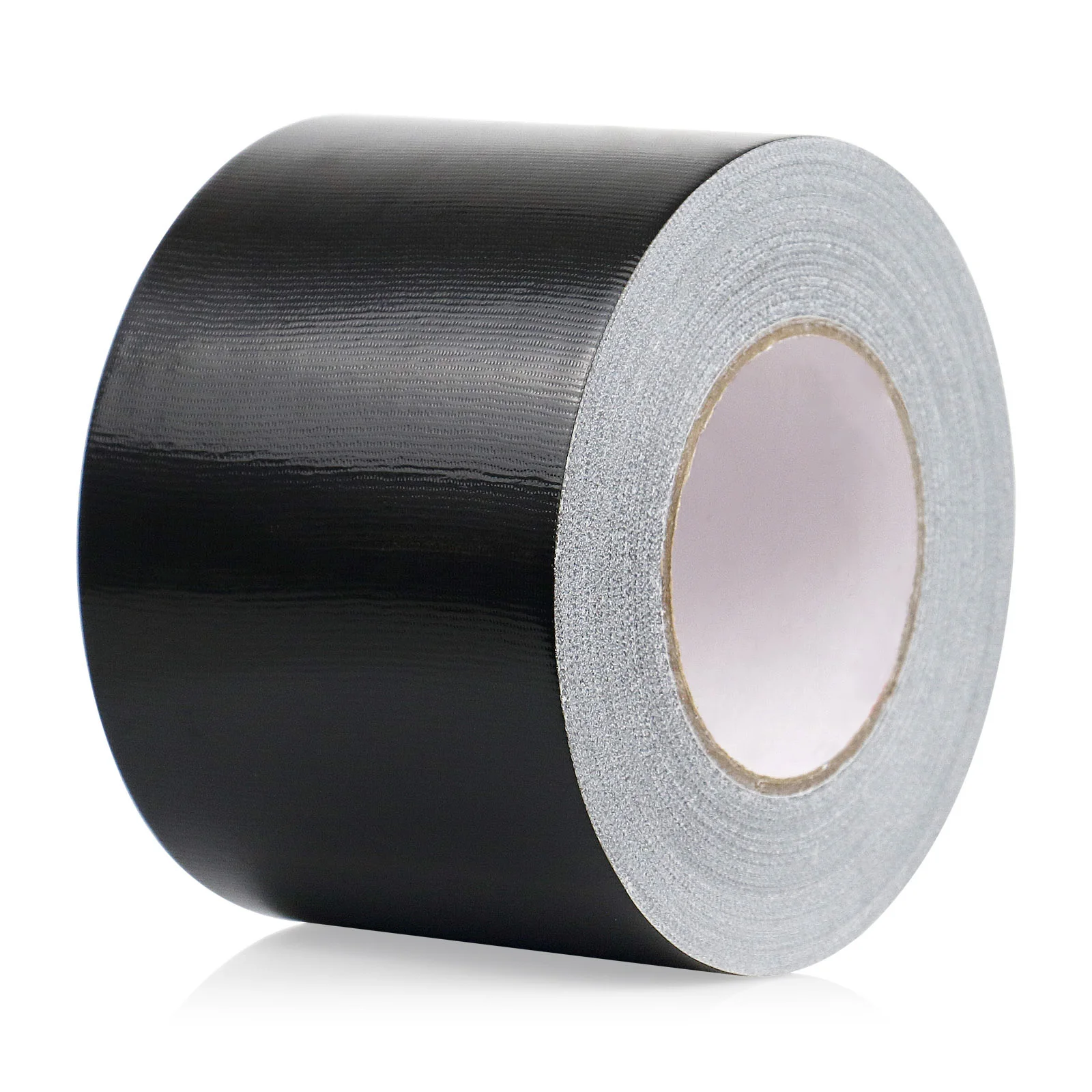 Black Duct Tape Roll Crafts, Residue Free Duct Sealing Tape, 9.0 Mil x 4 Inch x 55 Yards