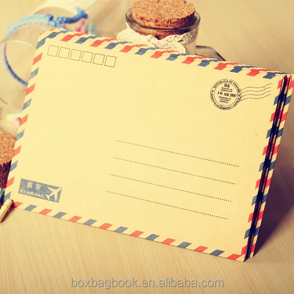 RTS Low MOQ Custom Express Postcard Letter Paper Envelopes Brown Kraft Self Seal Post Express Mailing Mailer Packaging Envelope