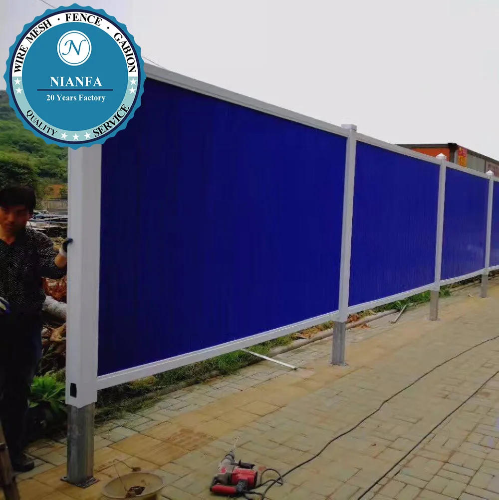 6FT. H X8FT. W White Hot Sale Cheap Vinyl PVC Plastic Privacy Fence for Home and Garden