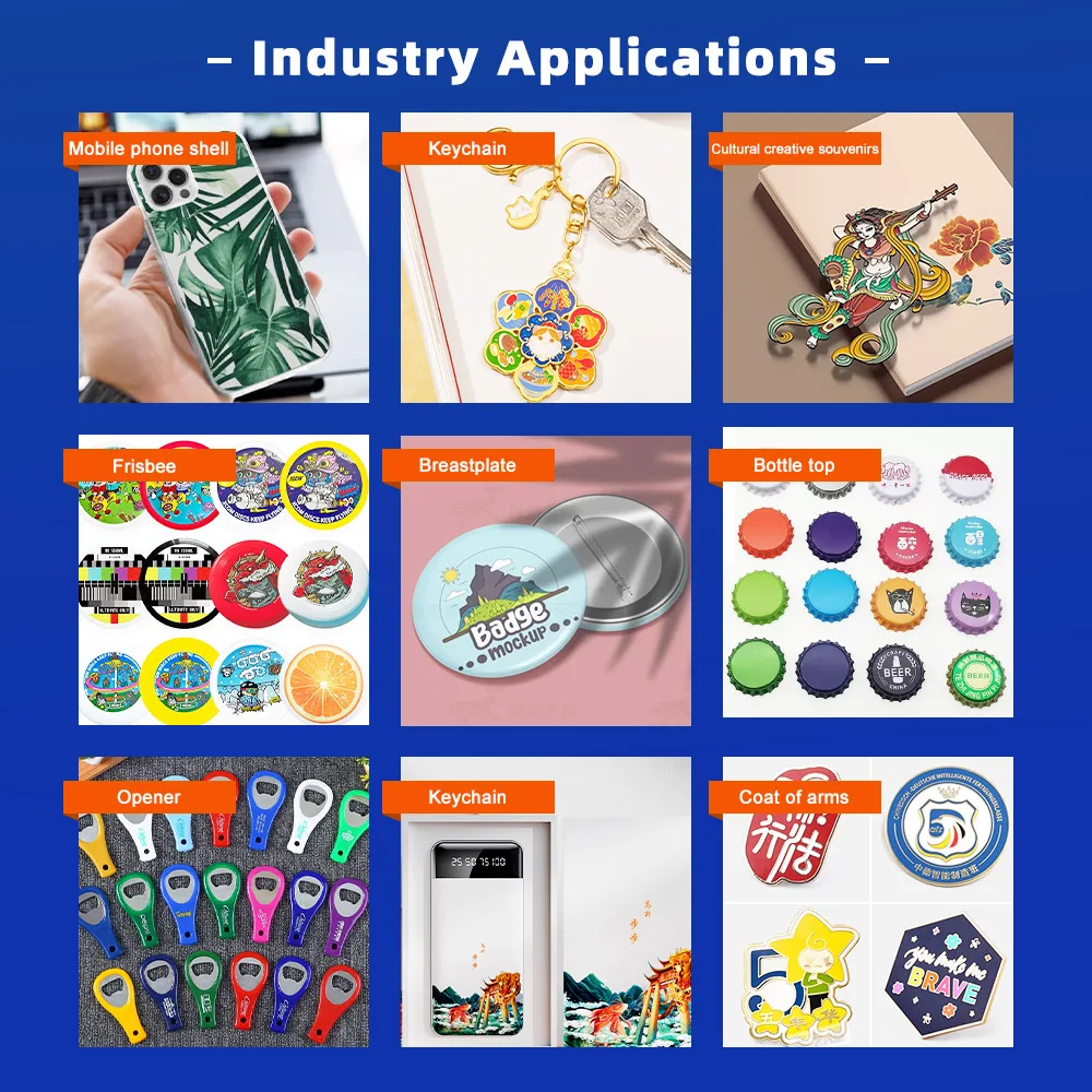 Mycolor 9060 Vision UV Printer Excellent Effect Smooth Printed Easy to Operate Flatbed 3D Craft Ultraviolet Printing Machine