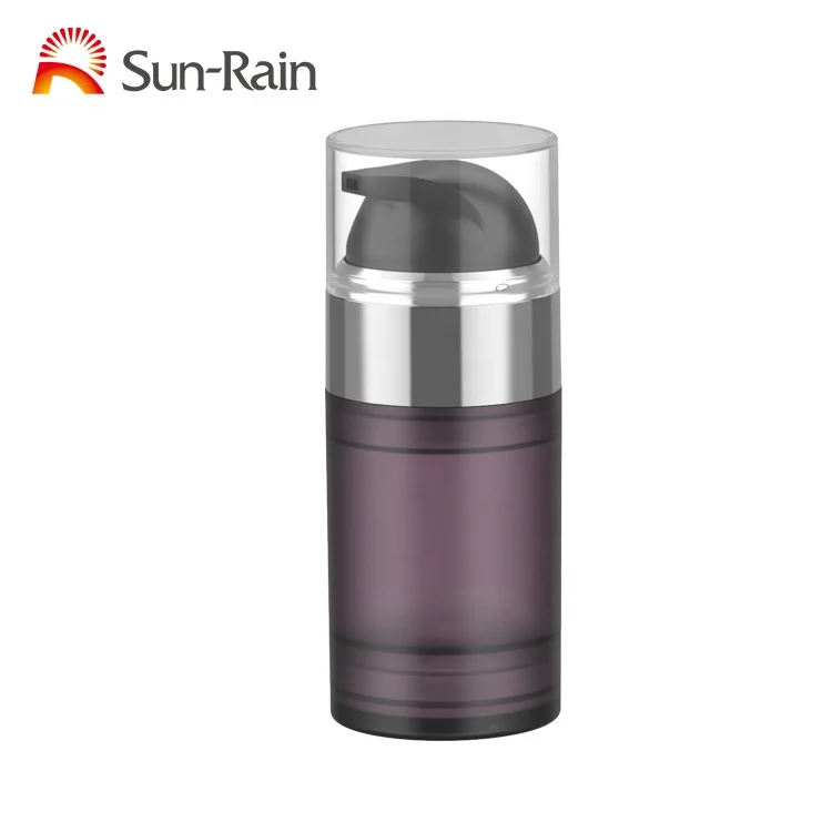 Круглые вакуумные бутылки с насосом 50 мл 80 120