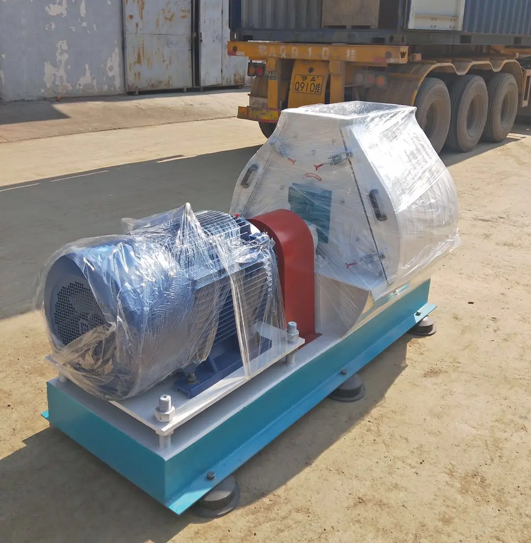 Low Price SFSP Series 1-30T/H Paddy Husk Wood Corn Corncob Crusher Hammer Mill Feed Machine