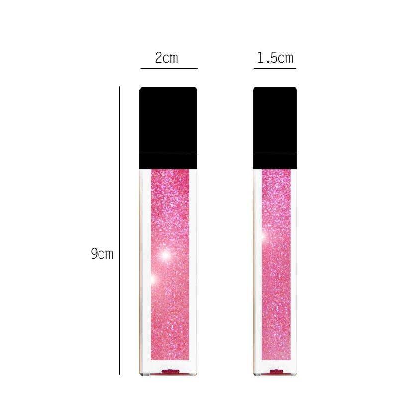 Cosmetics make up woman lips beauty cosmetics custom logo unique lip tint base scrub matte shiny candy colors liquid lip gloss