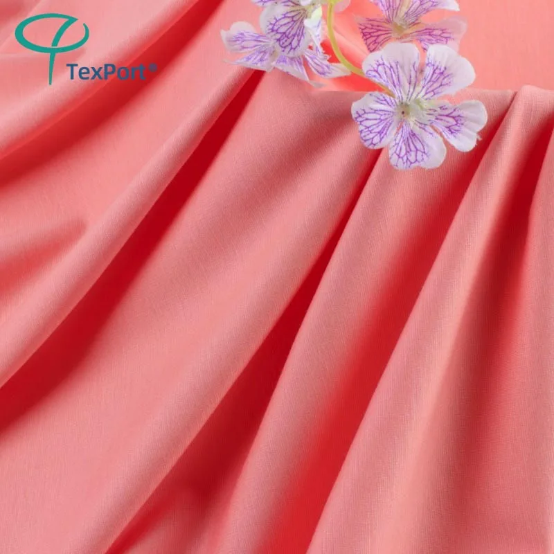 8 Spandex 220GSM 60S Ponte De Roma NR Tencel Fabric Double Faced Rayon Nylon Stretch Knit Clothing Fabrics For Garment Skirt