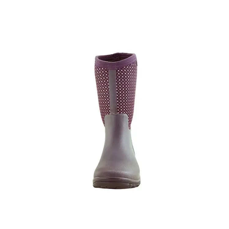 Neoprene material winter fashion rain boots women woman rain boots rubber boots for womensiize 8