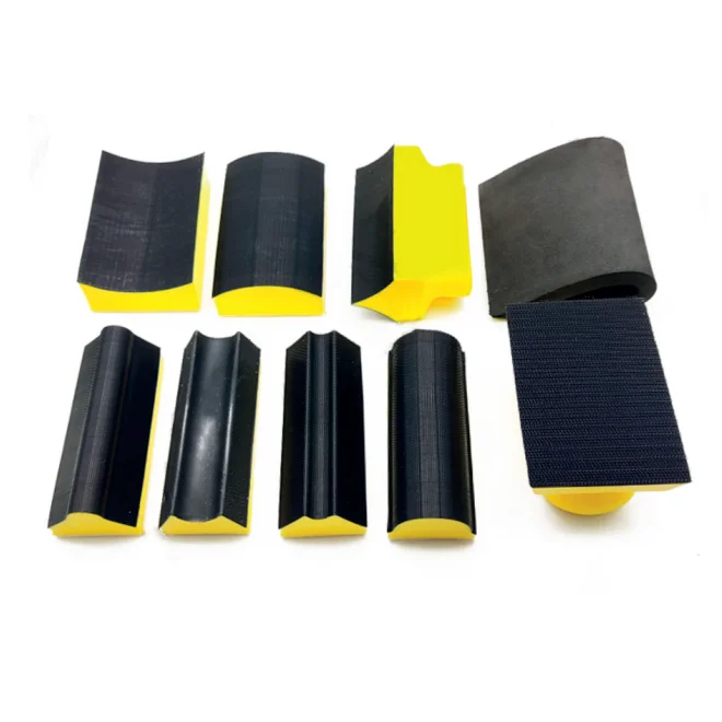 16PCS Hand Sander Kit Hand Sanding Block Kit For Car Polishing Woodworking