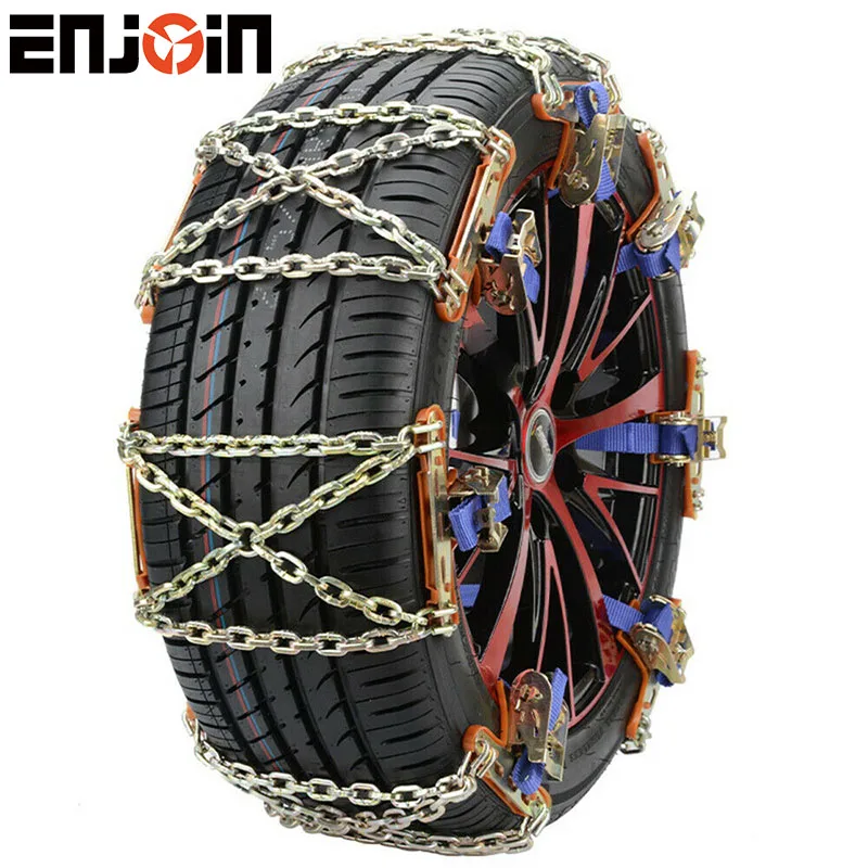 ENJOIN steel tire chains tire snow chain for car snow chains
