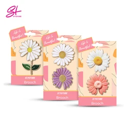 St Future Sunflower Latest Fashion Lapel Pin Brooch Custom Brooches For Women Girl