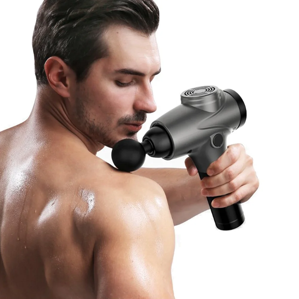 Низкий звук расслабляющий массажер для мышц массажный пистолет