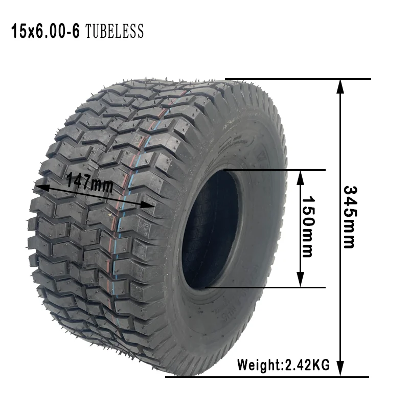 motorcycle parts & accessories wheels tires atv turf tires 15x6-6 15x6.00-6