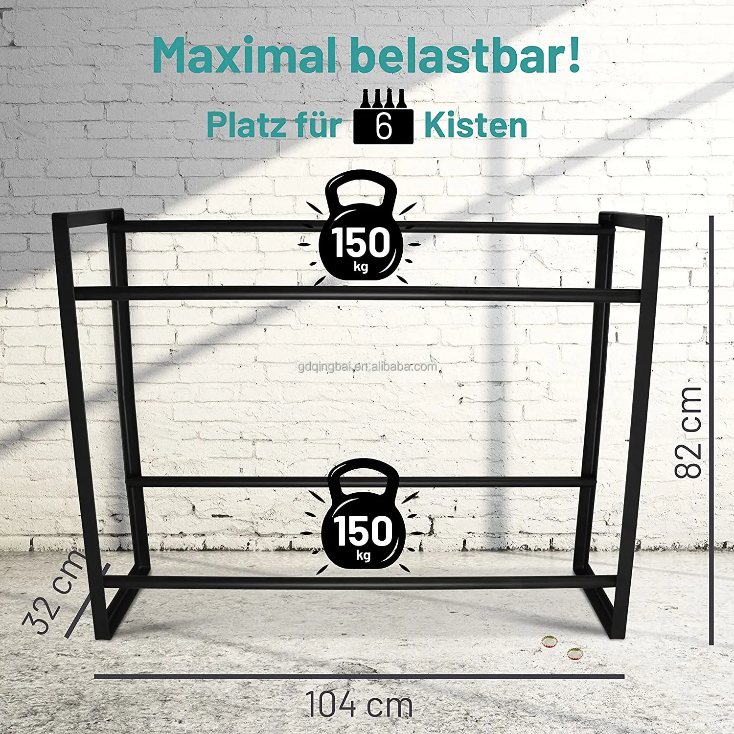 Custom Metal Beverage Crate Display Rack Beverage Crates Bottle Shelf Brand Beverage Crate Rack Display Stand