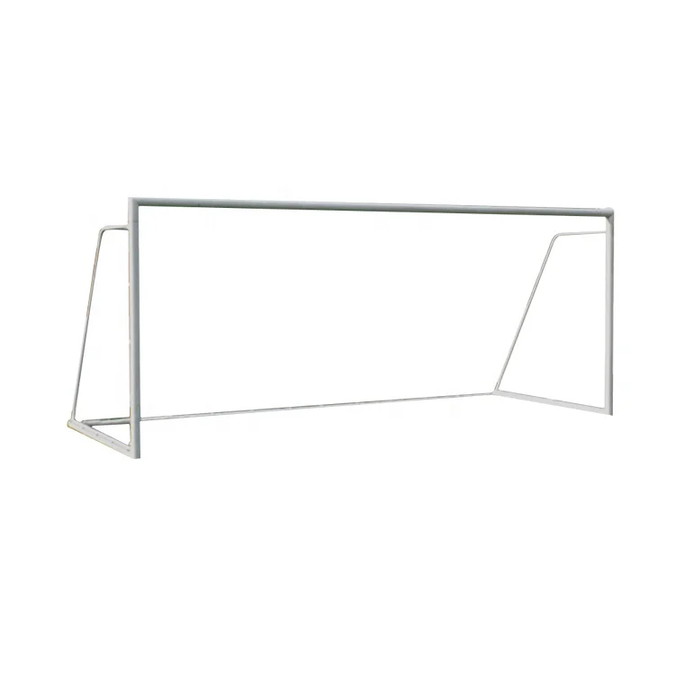 Super Strong 7 Players Football Training Football Net Goal Steel Metal Soccer Goals for Kids Adults