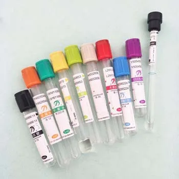 VACUUM BLOOD COLLECTION sample test biological specimen disposable glass plastic pet EDTA oem sets of clinic laboratory TUBE