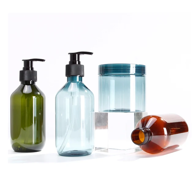 Manufacturing Plastic Cosmetic 60ml 250ml Lotion Toner Bottles 100g Cream Jars 50g 80g Tube Set Packaging Skin Care Container