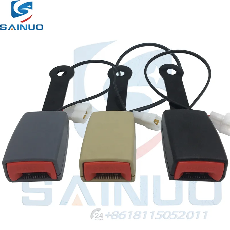 High Quality Seat Belt Wiring Harness Buckle 150MM Metal Buckle Buckle Lock Switch