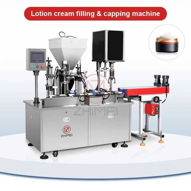 High accuracy viscous lotion bottle cosmetic filler water filling machine for paste liquid