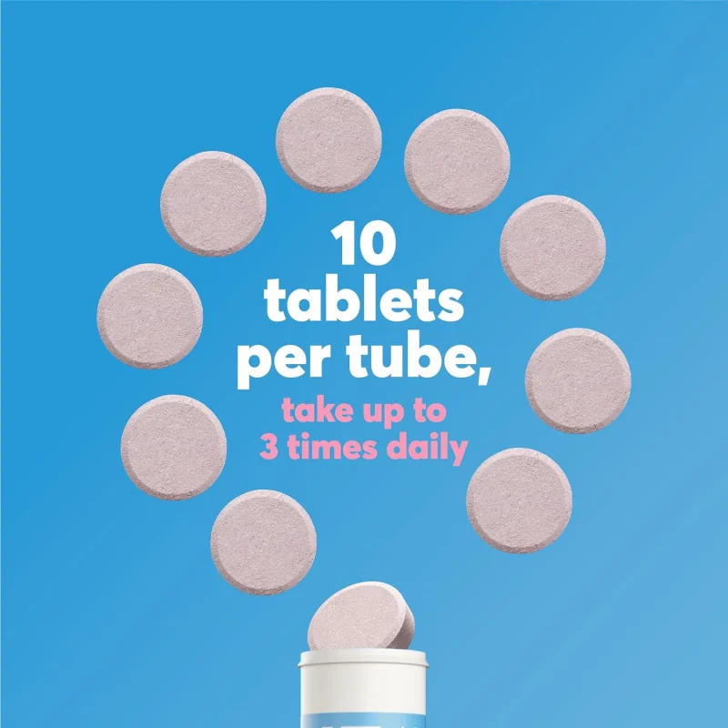 Hydration Daily Wellness Effervescent Tablets Fizzy No Sugar Electrolyte Mixed Citrus Vegan food supplements vitamin tablets