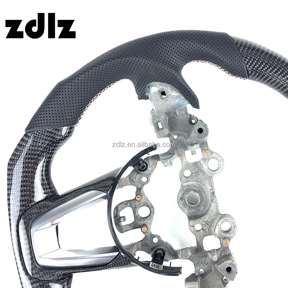 Carbon Fiber Steering Wheel For Mazda 3 5 6 7 CX3 CX4 CX5 CX9 MX-5 RX-8 Axela Atenza CX-3 CX-5 CX-7 Steering Wheel Customizable