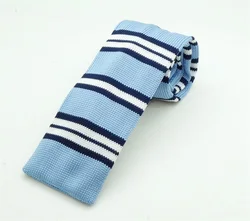 Hot Selling Neck Twill Stripe Contrast Fashion Unique Necktie Mens Neck Ties Skinny Tie