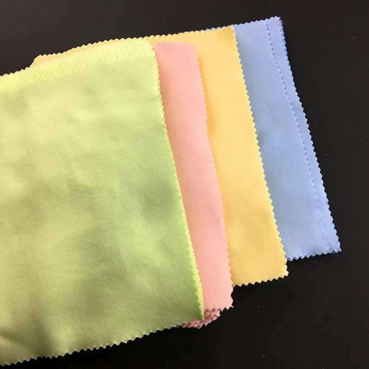 Custom Logo Printed super cleaning microfiber cloth Microfiber Jewelry Polishing Cleaning Cloth glasses