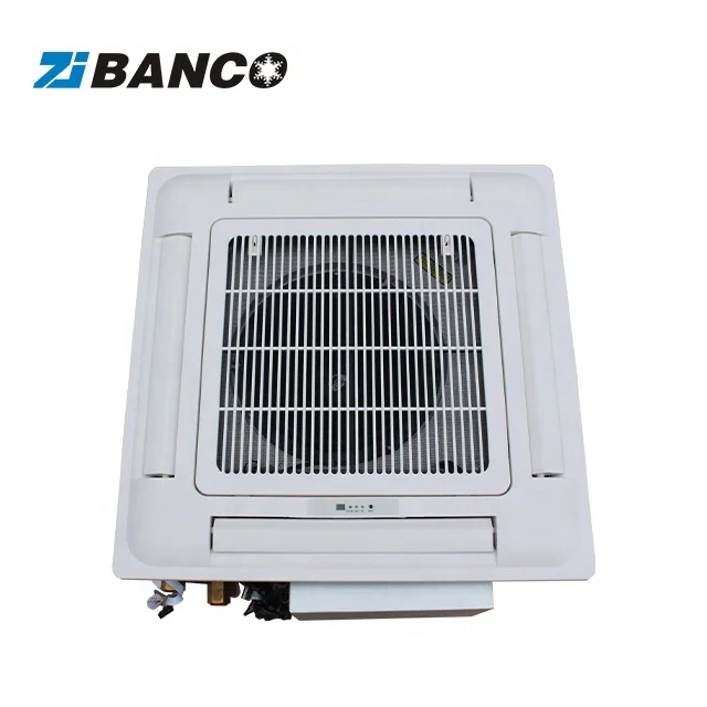 HVAC Chilled Water Duct Fan Coil Units, Ceiling Cassette Fan Coil Unit, CE Cassette Type Drain Pump Fan Coil Unit