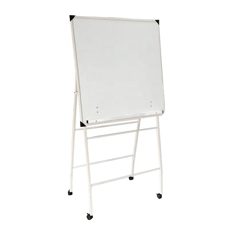 Office Use Interactive Whiteboard Stand With Wheels Movable Magnetic Whiteboard Height Adjustable Whiteboard For School