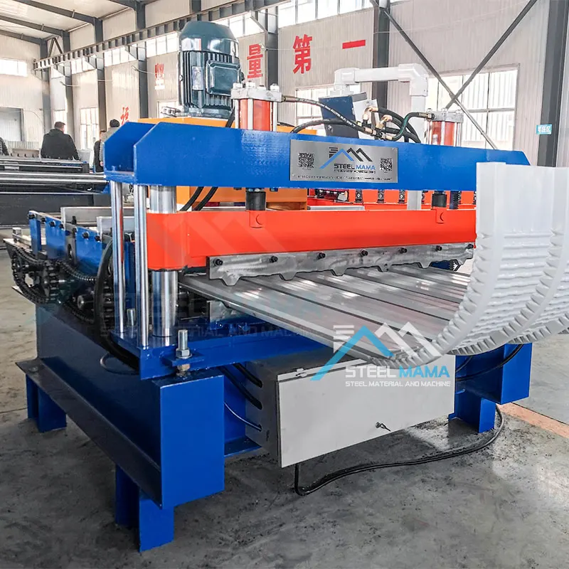 Hot Sales Easy to Operate Automatic Hydraulic Metal Roof Sheet Crimping Roll Forming Making Machine