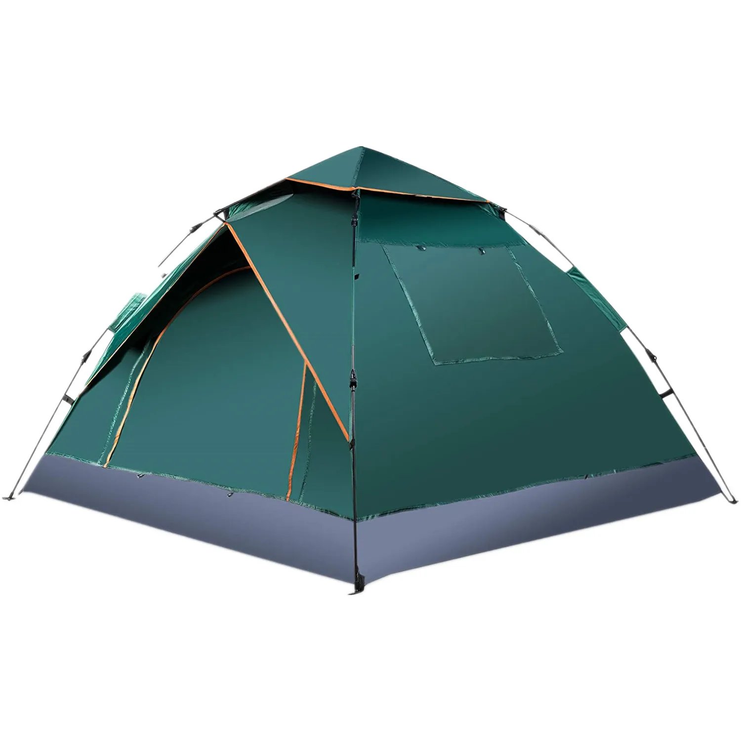 Portable Waterproof Windproof Hiking Traveling Easy Setup Pop Up 4 Season Camp Tent 4 Persons Automatic