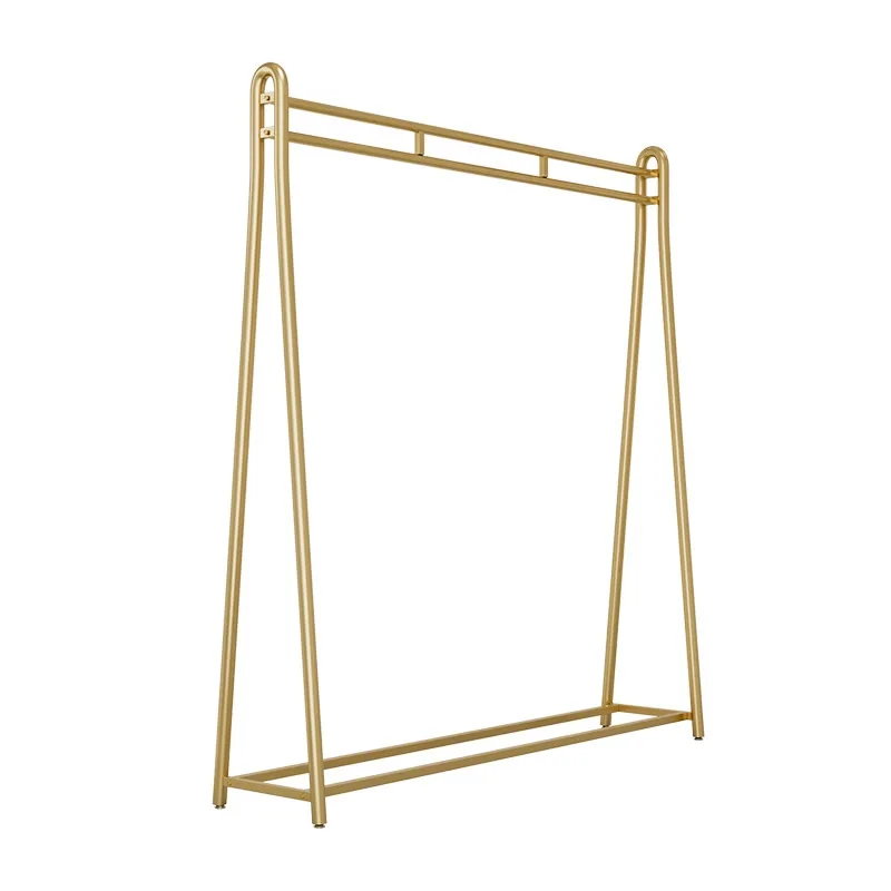 Wedding dress hanger gold floor to ceiling raised display shelf wedding dress shop photo studio cheongsam dress shelf