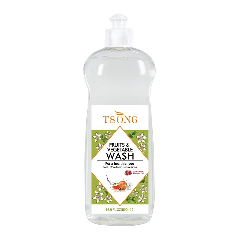 Paraben Free Dishwashing Liquid 500Ml Commercial Fruits And Vegetables Ozone Cleaner