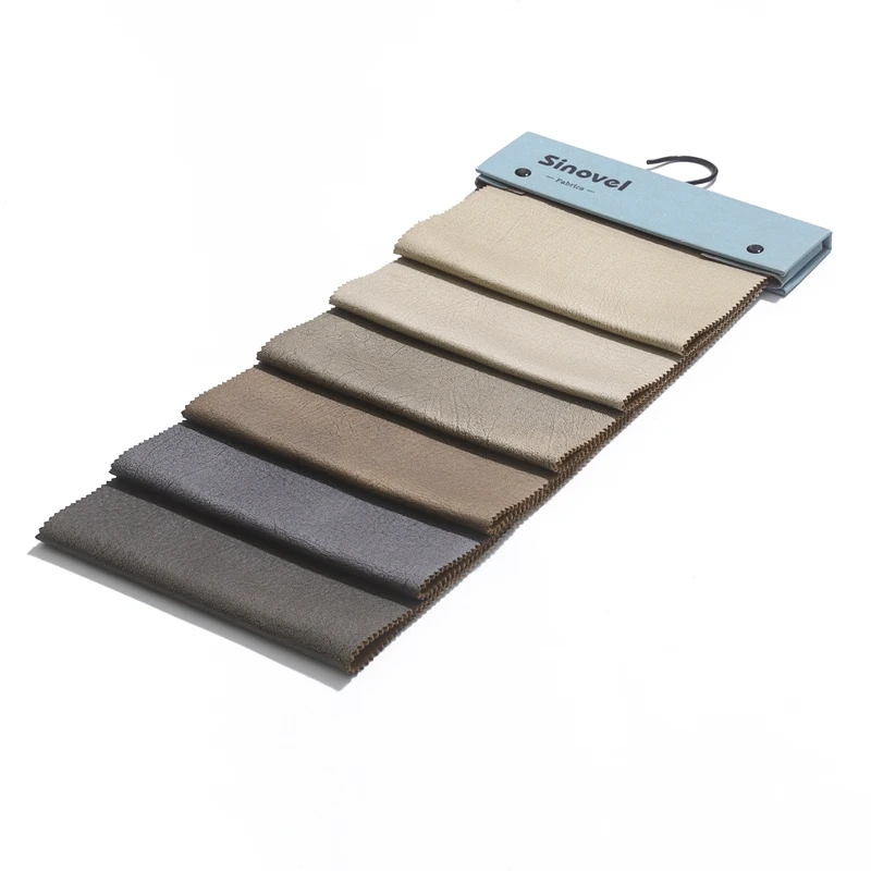 Fabric Factory 100% Polyester Knitted Synthetic Leather Weft Suede headliner fabric For Sofa
