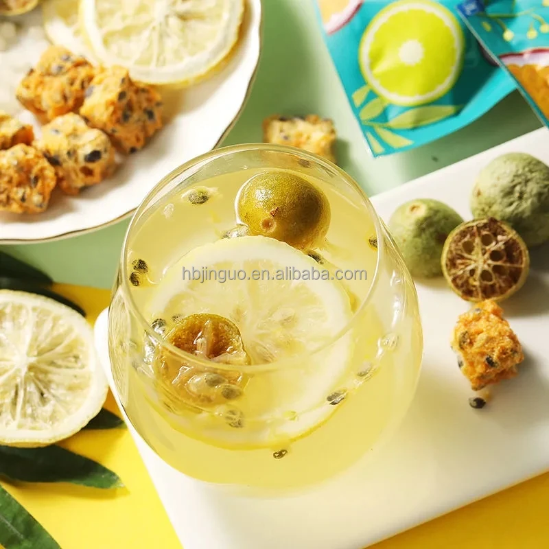 2022 Popular  Tea Bag Keep Beauty  Kumquat Lemon Passion Fruit  Tea Supplement VC Healthy Drink