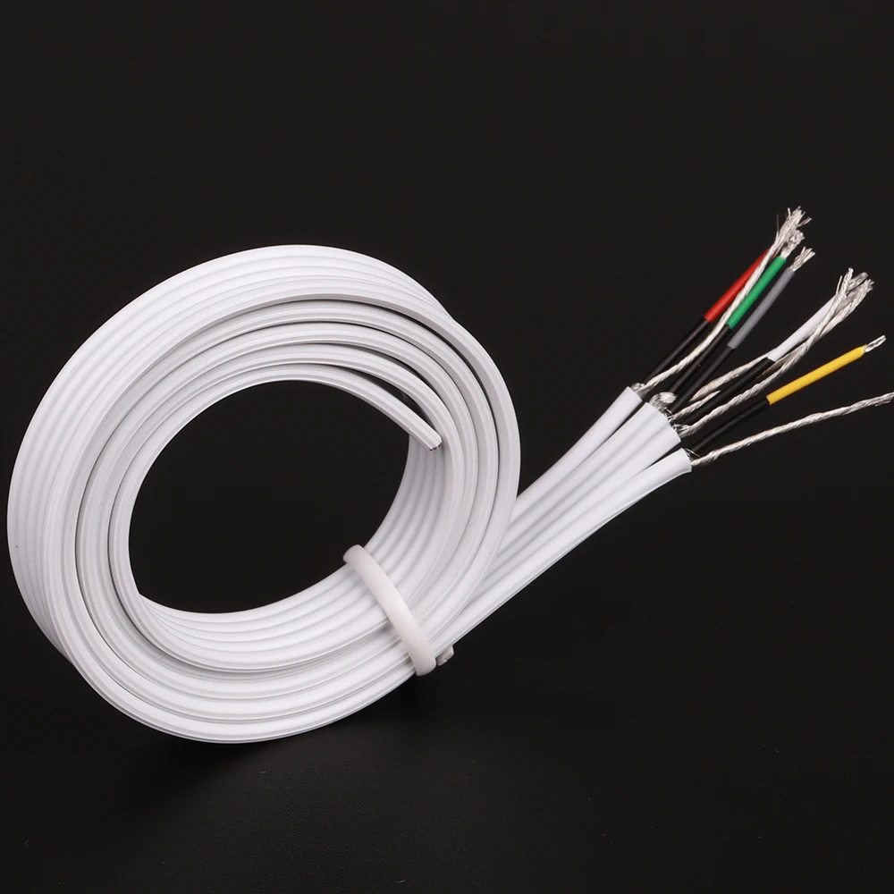 ECG Holter Cable with UL RoHS Certificated Tinned Copper Conductor and Shield