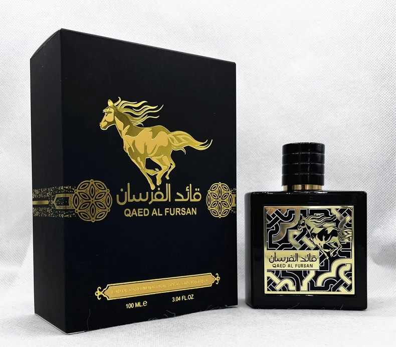 Низкая цена Акция QAED AL FURSAN BLACK Eau de парфюмерия 100 мл латтафа Дубай арабские стойкие духи для мужчин