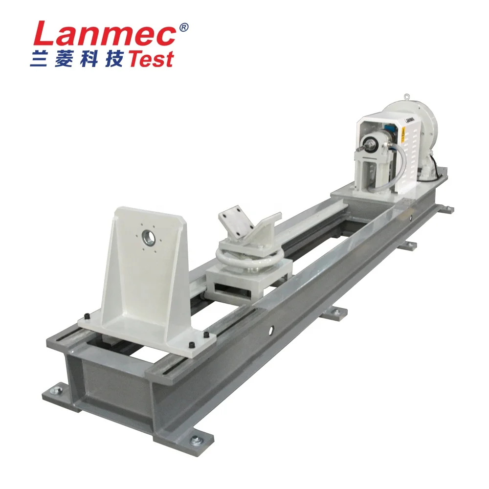 Eddy current dynamometer bench for electric motor bench test bench for drill pipe
