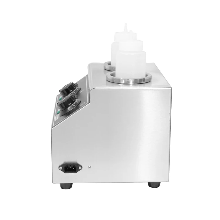 Hot Sale Commercial Double Cheese Sauce Bottle Warmer Cheese Sauce Warmer Electric Sauce Warmer